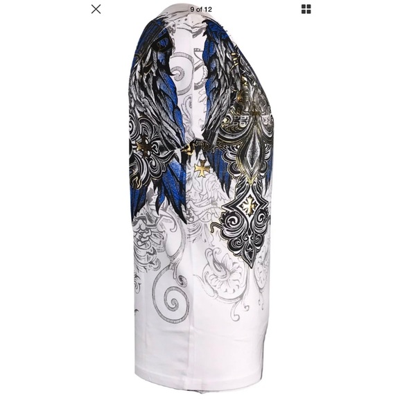 XTREME COUTURE by AFFLICTION Men T-Shirt ENSIGN - Picture 8 of 9